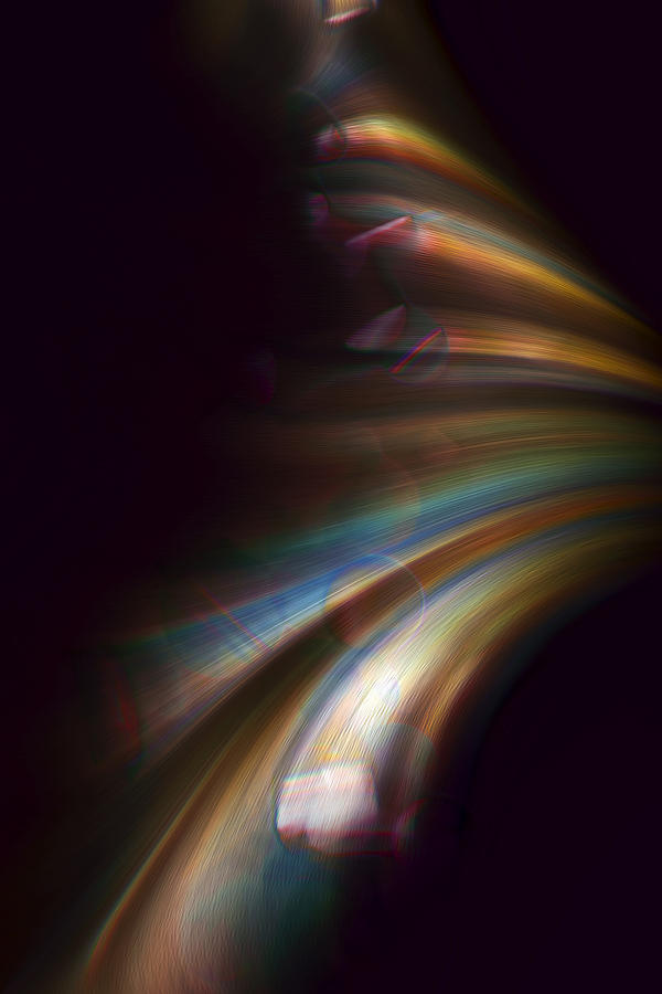 Abstract Digital Art - Photons from the Edge by Richard Thomas