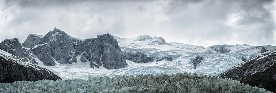 Pia Glacier In The Pia Fjord Photograph by Alvis Upitis