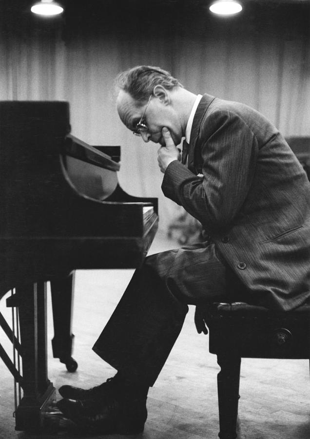 Inspirational Photograph - Pianist Rudolf Serkin by Underwood Archives