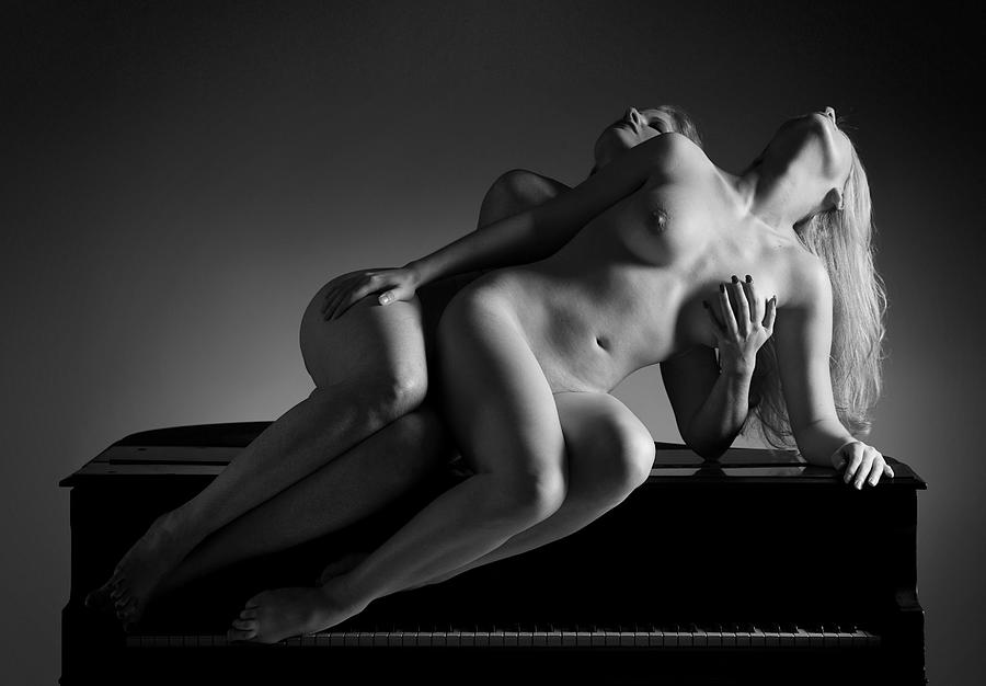 Piano Duet Photograph by Dario Impini