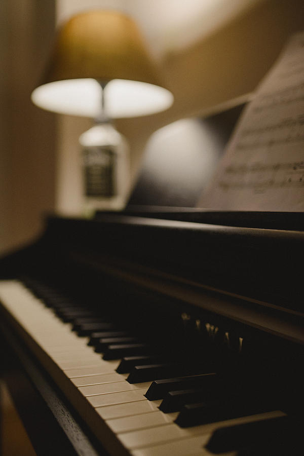 Music Photograph - Piano by Ilker Goksen