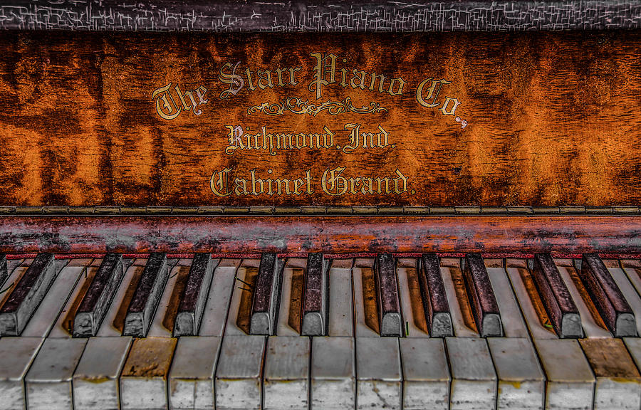 Piano Keys #1 Photograph by Ray Congrove