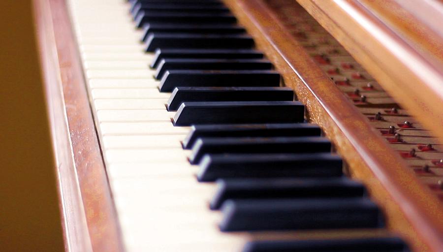 Piano Keys of Old Photograph by Morgan Carter