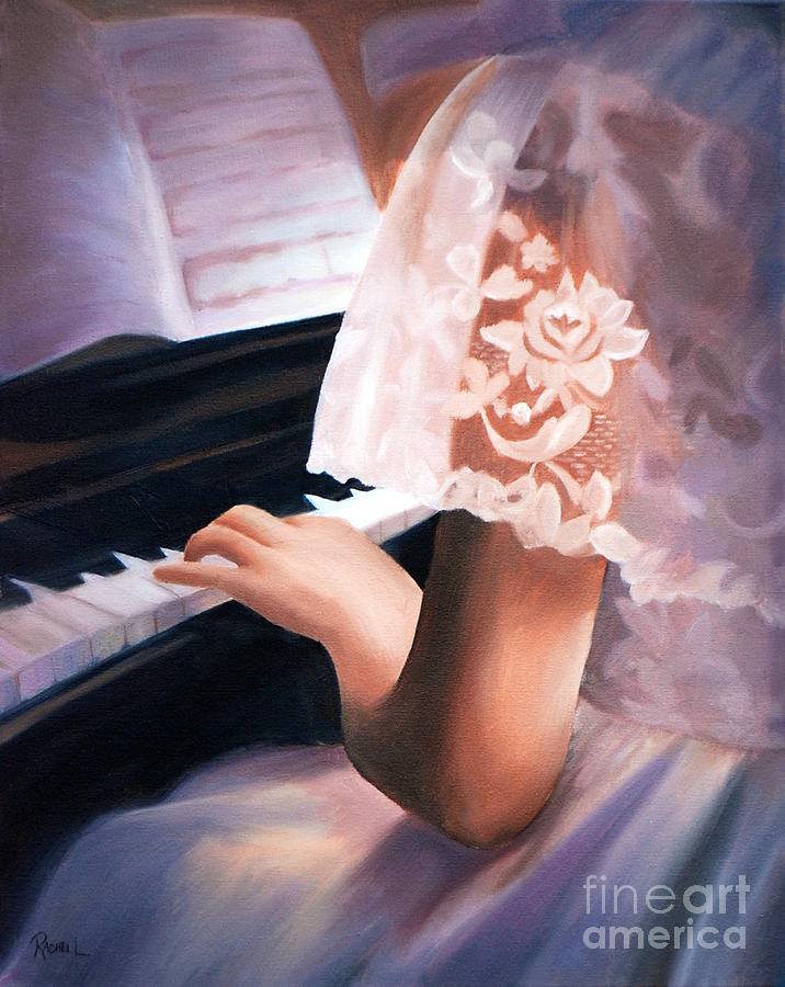 Beethoven Movie Painting - Piano Majesty by Rachel Lawson