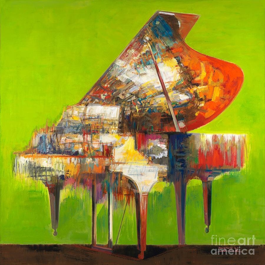 piano No.21 Painting by Zheng Li