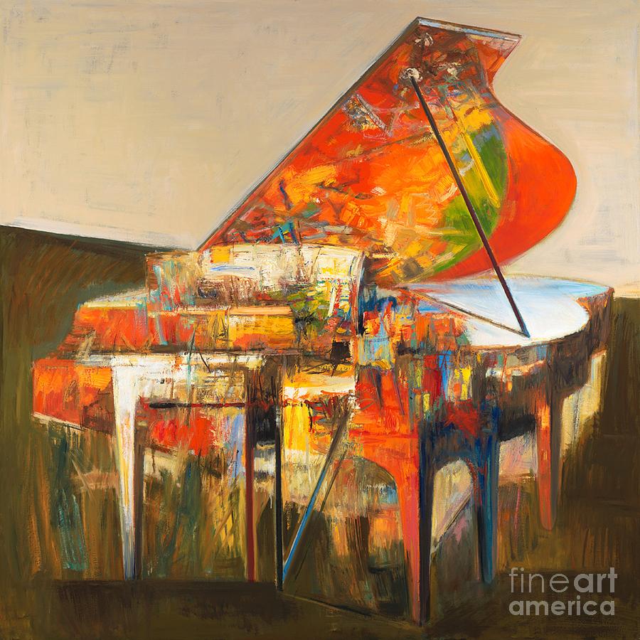 piano No.23 Painting by Zheng Li