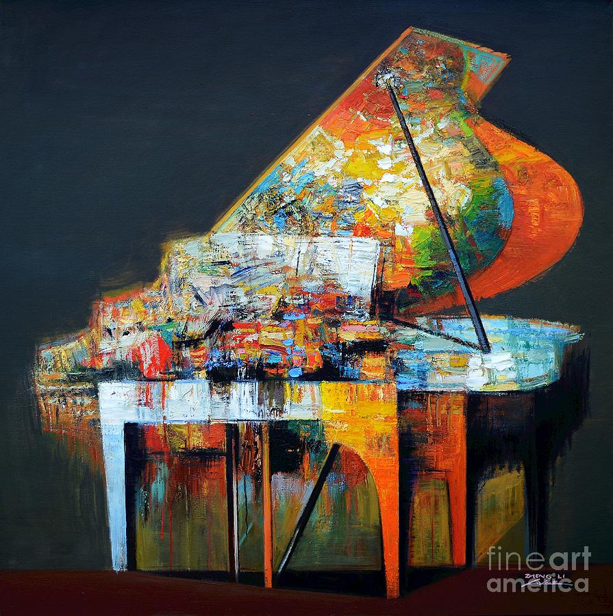 piano No.31 Painting by Zheng Li