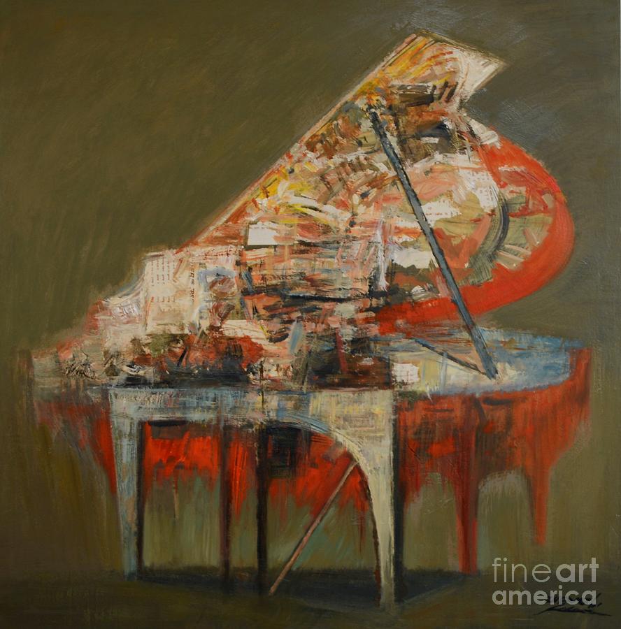 piano No.35 Painting by Zheng Li