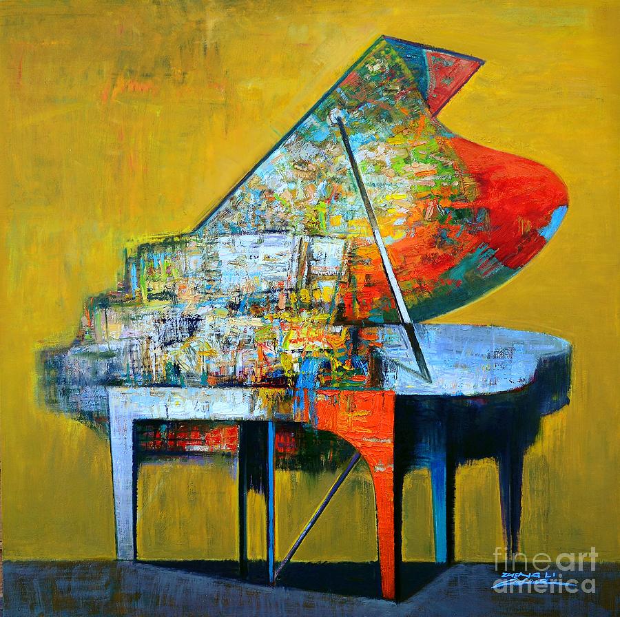 piano No.36 Painting by Zheng Li