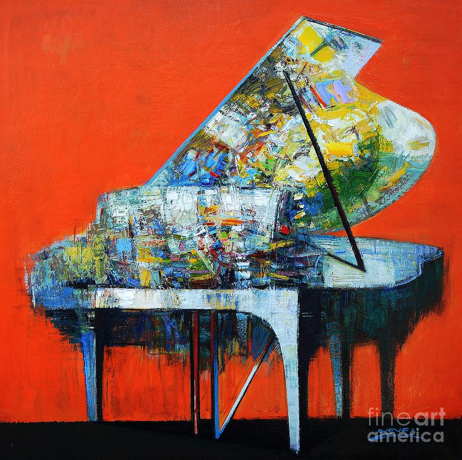 piano No.38 Painting by Zheng Li