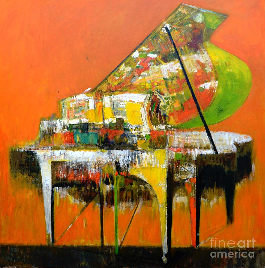 Piano No.50 .C minor  Painting by Zheng Li