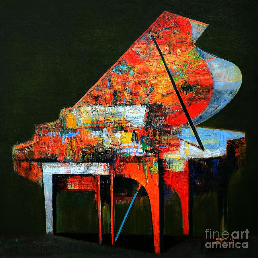 piano No.53-Enthusiasm Painting by Zheng Li