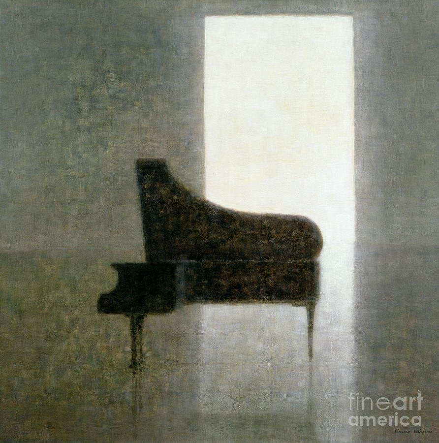Piano Painting - Piano Room 2005 by Lincoln Seligman