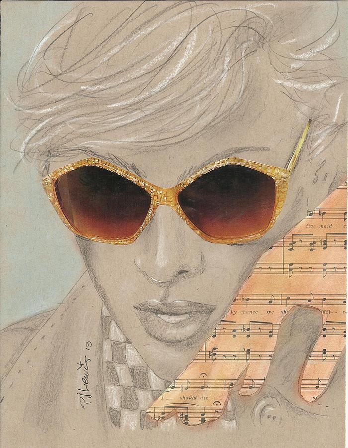 Piano Teacher Mixed Media by PJ Lewis