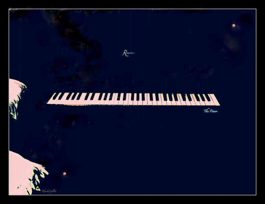 Piano Mixed Media - Piano by YoMamaBird Rhonda