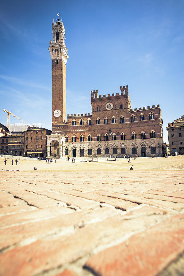 Piazza Del Campo Of Siena Photograph by Zodebala