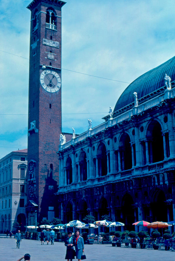 Piazza Photograph - Piazza del Signore 2 1962 by Cumberland Warden Piazza Photograph - Piazza del Signore 2 1962 by Cumberland Warden