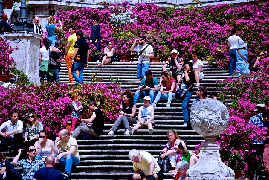 Piazza di Spagna Photograph by Eric Tressler