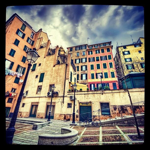 Architecture Photograph - Piazza Durazzo,  #genova by Paolo Margari