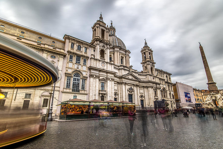 Piazza Navona Roma Italy Photograph by Giuseppe Milo - Pixels