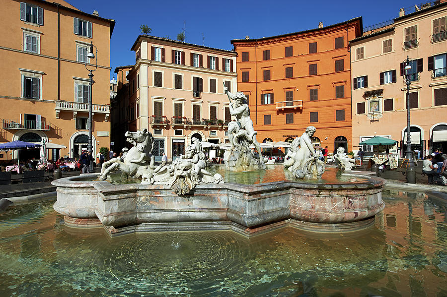 Piazza Navona, Rome, Italy Photograph by Andrea Pistolesi