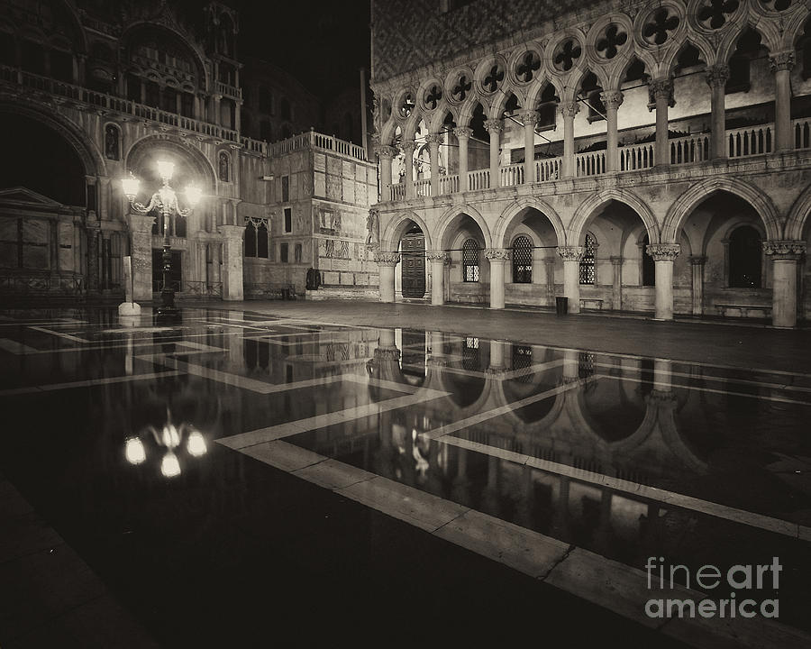 Piazza San Marco Photograph by Dennis Hedberg