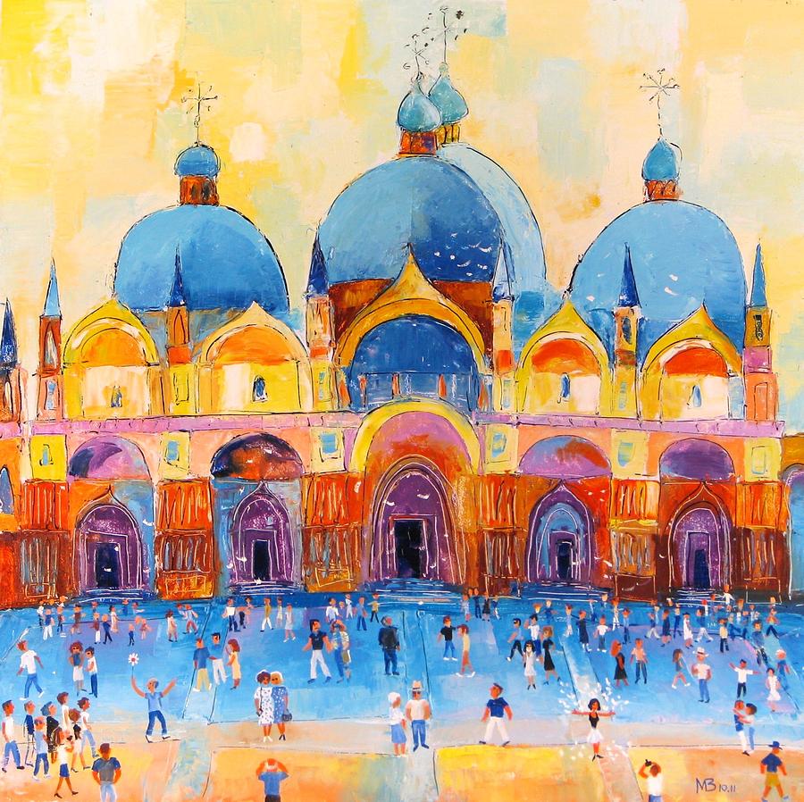 Piazza san Marco Painting by Mikhail Zarovny