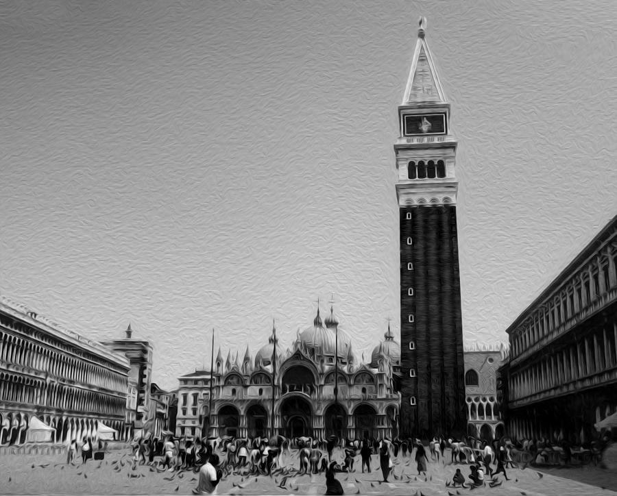 Piazza San Marco Photograph by Tracy Winter
