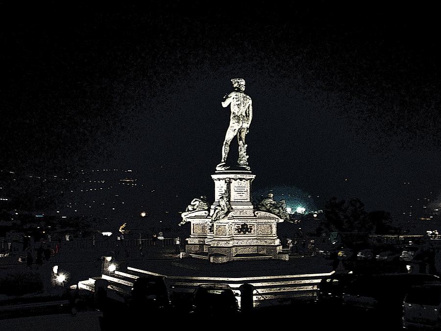 Piazzale Michelangelo  Photograph by Zinvolle Art