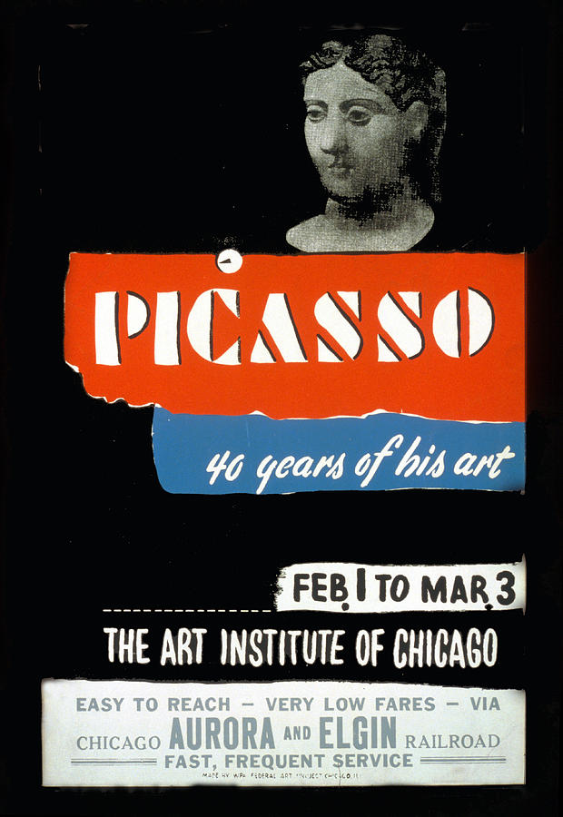 Picasso 40 years of his art  Digital Art by Unknown