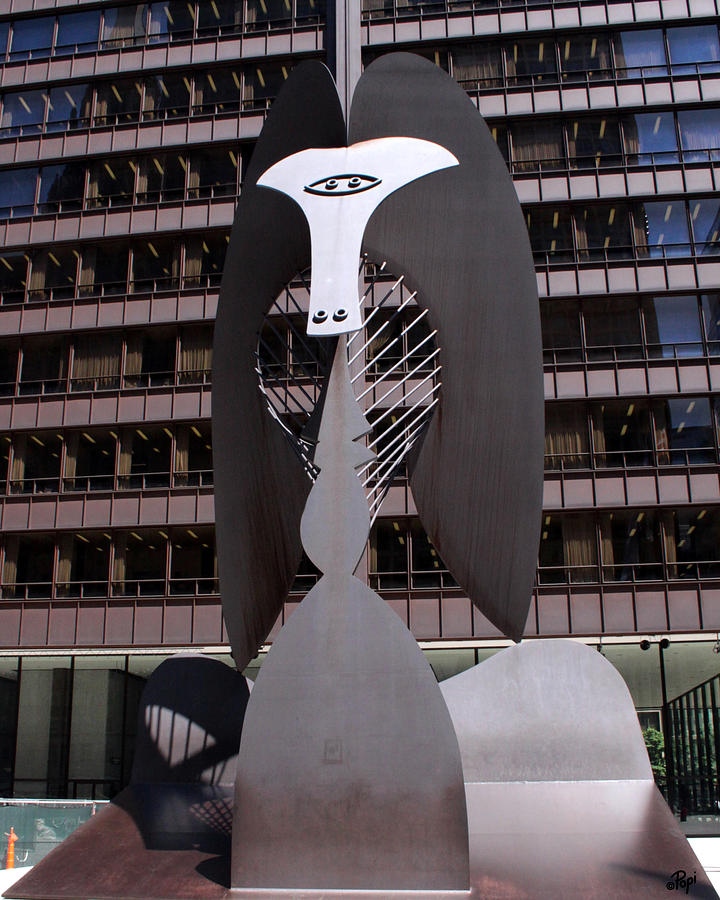 Picasso on the Plaza Photograph by Paul Anderson