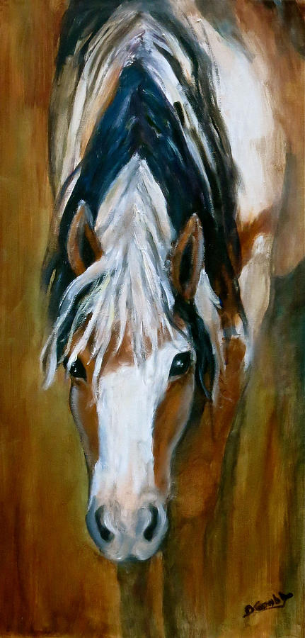 Picasso wild stallion Painting by Darlene Grubbs - Pixels