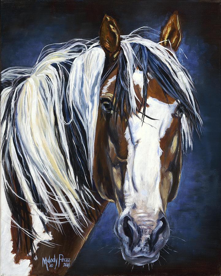Horse Painting - Picassos Inspiration by Melody Perez