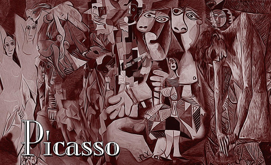Picassos  Menagerie Digital Art by Greg Sharpe