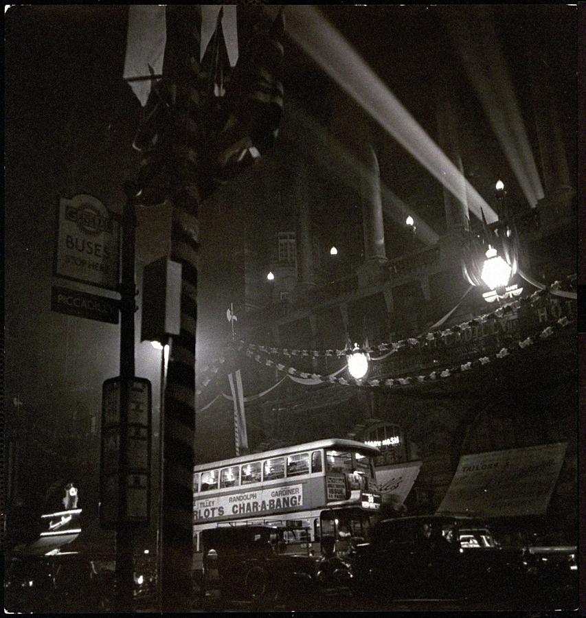 Piccadilly Circus Photograph by Roger Schall Piccadilly Circus Photograph by Roger Schall