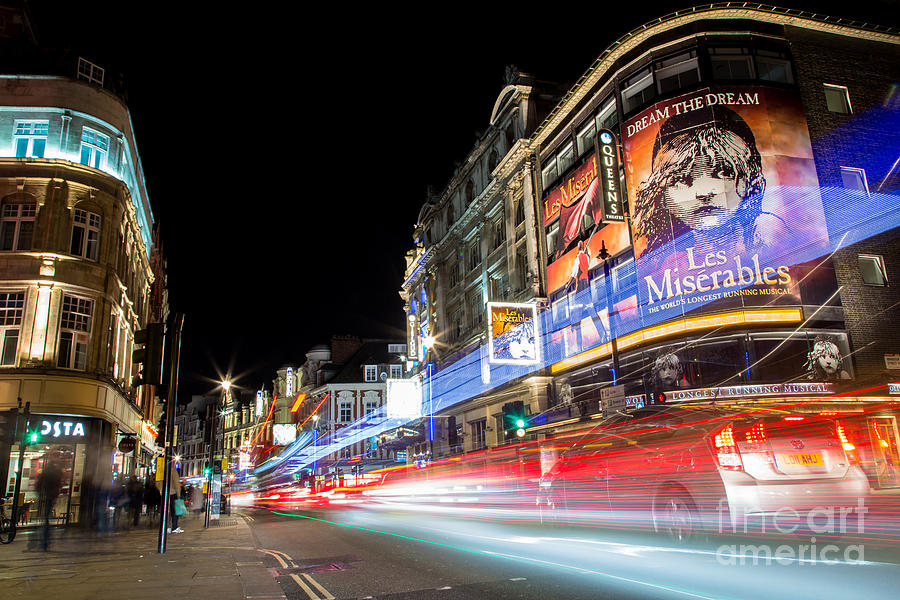 A Night in the West End Photograph by John Daly