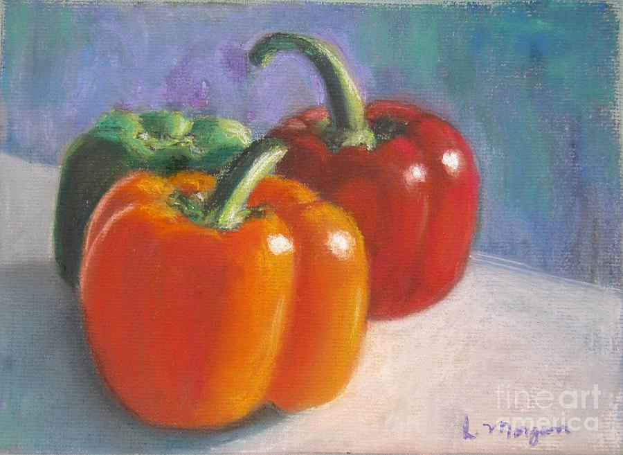 Pick a Pepper Pastel by Laurie Morgan