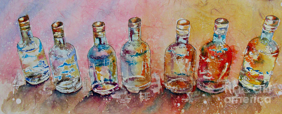 Pick Your Poison Painting by Janet Cruickshank