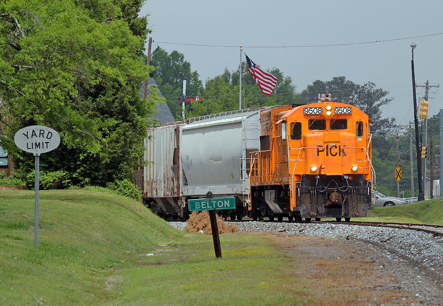 Pickens Railroad Belton South Carolina Photograph by Joseph C Hinson