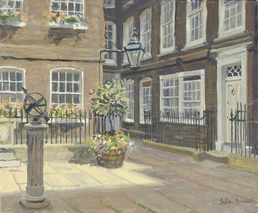 London Photograph - Pickering Place, St. Jamess Oil On Canvas by Julian Barrow