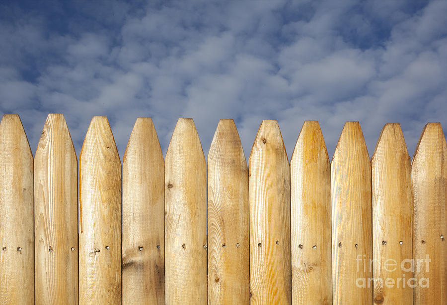 Abstract Photograph - Picket Fence by Jonathan Welch