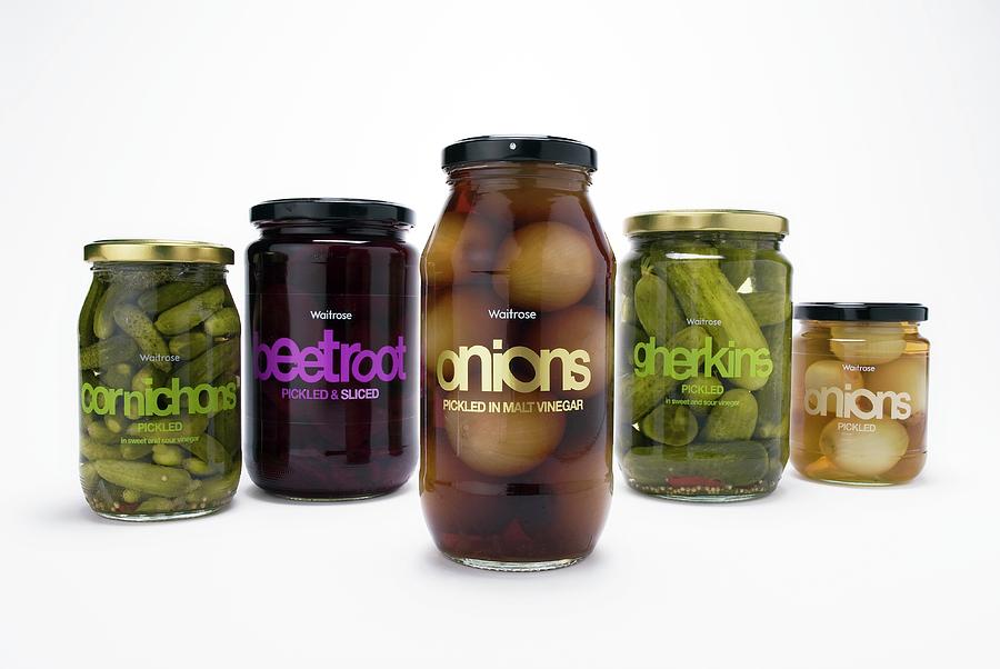 Pickled Food Products Photograph by Trevor Clifford Photography/science Photo Library