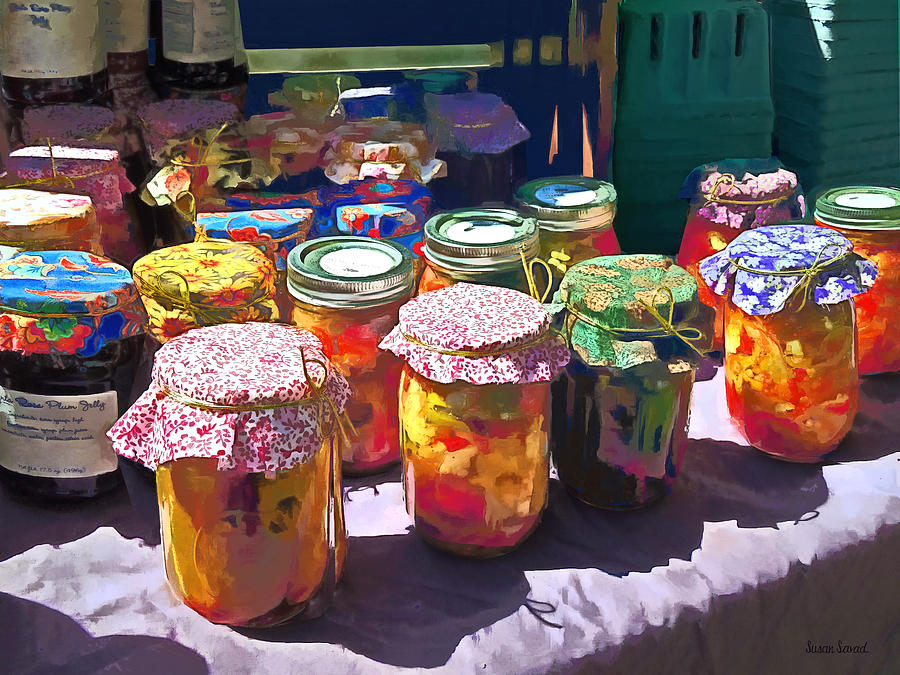 Pickles and Jellies Photograph by Susan Savad