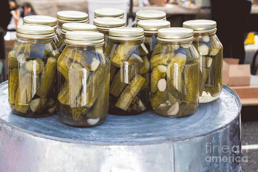 Pickles In The Jar Photograph by Arlene Carmel