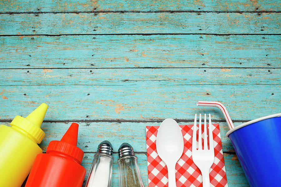 Summer Photograph - Picnic Essentials by Dustypixel