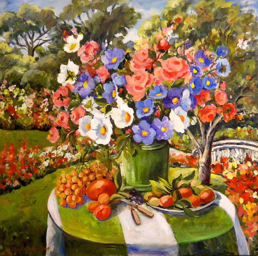 Picnic Painting by Ingrid Dohm