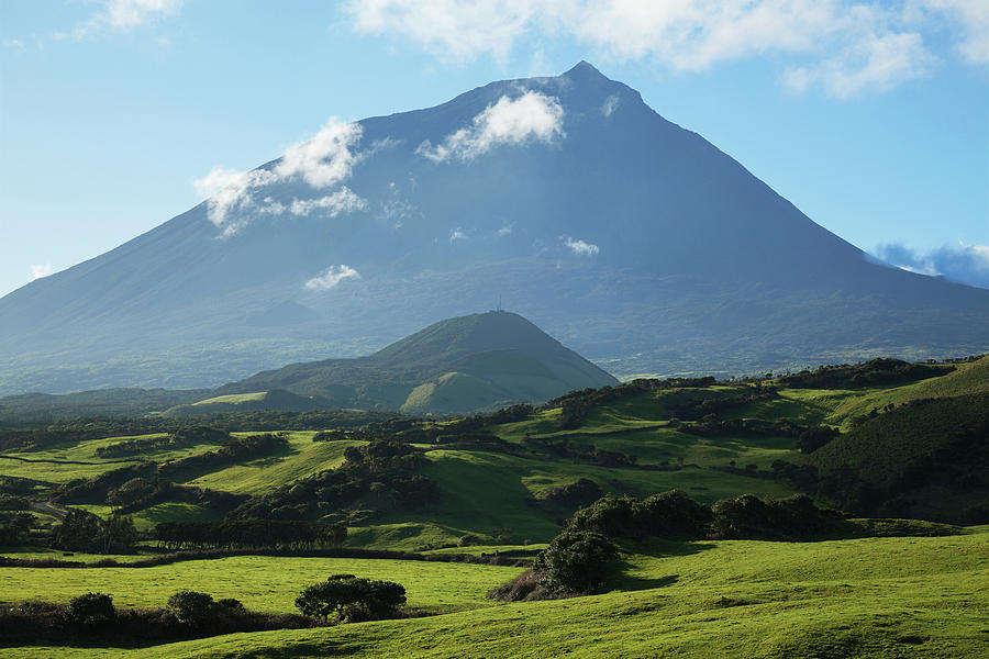 Pico Mountain  Pico Island, Azores Photograph by Carl Bruemmer