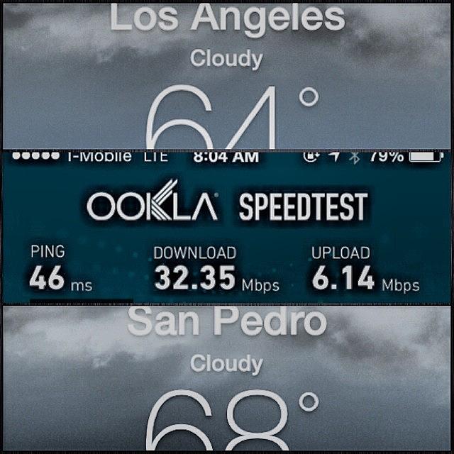 Losangeles Photograph - #picstitch #ookla #speedtest by Quinn  Moore