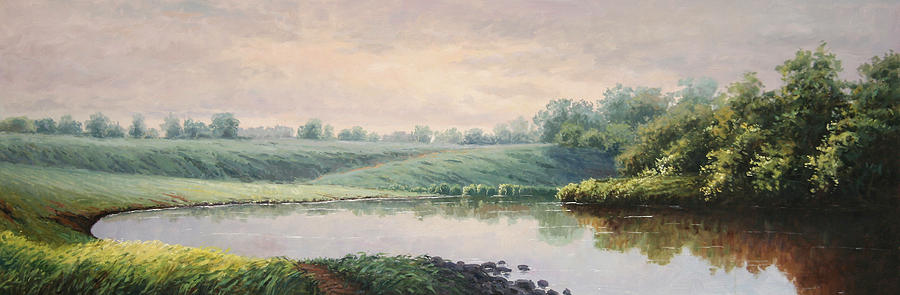 Picture Of View Of The Lake Painting by Unknown - Fine Art America