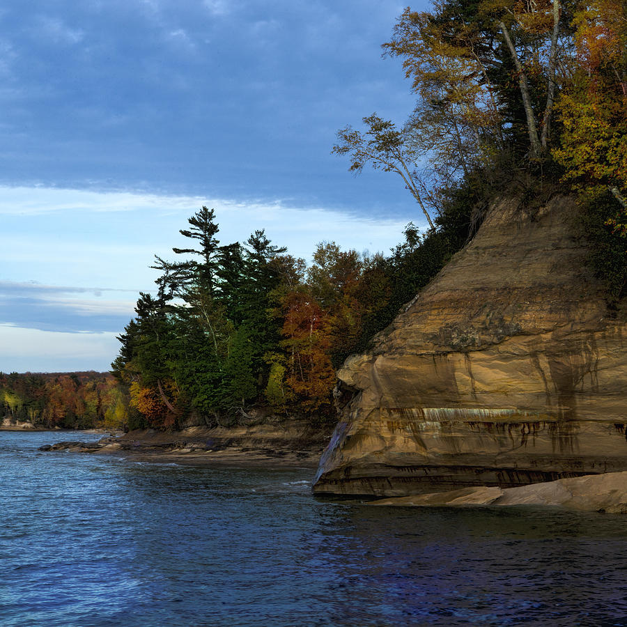 Pictured Rock Blues in Michigan Photograph by Evie Carrier